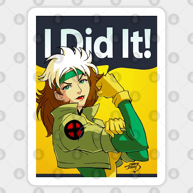 I did it! Sticker by artoflucas